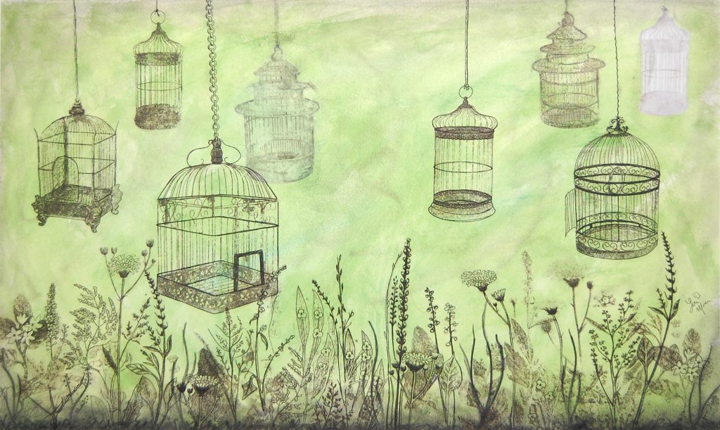 "Caged In" by Lori Moore